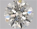 Natural Diamond 0.75 Carats, Round with Excellent Cut, K Color, VVS2 Clarity and Certified by GIA