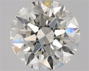 Picture of Natural Diamond 0.75 Carats, Round with Excellent Cut, K Color, VVS2 Clarity and Certified by GIA