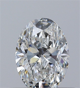 Picture of Natural Diamond 0.40 Carats, Oval with  Cut, F Color, VVS2 Clarity and Certified by GIA