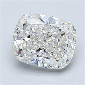 Foto Diamante Natural 2.01 quilates, Del cojín , Color G, claridad VS1 y certificado GIA de