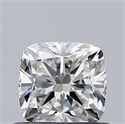 Diamante Natural 0.56 quilates, Del cojín , Color F, claridad VS2 y certificado GIA