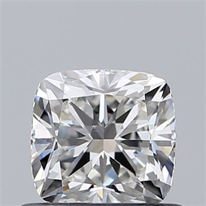 Foto Diamante Natural 0.56 quilates, Del cojín , Color F, claridad VS2 y certificado GIA de