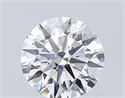 Natural Diamond 0.42 Carats, Round with Excellent Cut, D Color, SI2 Clarity and Certified by GIA