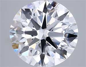 Picture of Lab Grown Diamond 3.00 Carats, Round with Ideal Cut, D Color, VVS1 Clarity and Certified by IGI