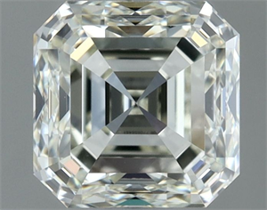 Picture of Natural Diamond 1.03 Carats, Asscher with  Cut, K Color, IF Clarity and Certified by IGI
