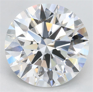 Foto Del inventario de diamantes de laboratorio, 3.68 quilates, Redondo , Color E, claridad VVS1 y certificado GIA de