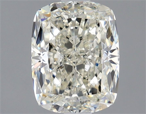 Foto Diamante Natural 1.59 quilates, Del cojín , Color K, claridad VS2 y certificado GIA de