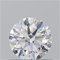 Diamante Natural 0.58 quilates, Redondo , Color D, claridad IF y certificado GIA
