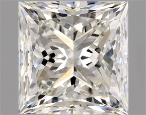 Picture of Natural Diamond 2.50 Carats, Princess with  Cut, I Color, VVS2 Clarity and Certified by GIA