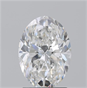 Natural Diamond 2.01 Carats, Oval with  Cut, G Color, VS1 Clarity and Certified by GIA