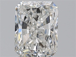 Foto Diamante Natural 2.01 quilates, Radiante , Color G, claridad SI1 y certificado GIA de