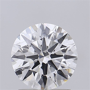 Picture of Lab Grown Diamond 1.44 Carats, Round with Ideal Cut, F Color, VS2 Clarity and Certified by IGI