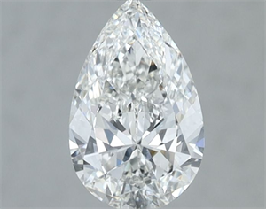 Picture of Natural Diamond 0.70 Carats, Pear with  Cut, H Color, VS2 Clarity and Certified by GIA