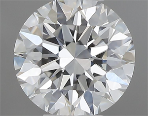 Foto Diamante Natural 0.52 quilates, Redondo , Color H, claridad VS2 y certificado GIA de