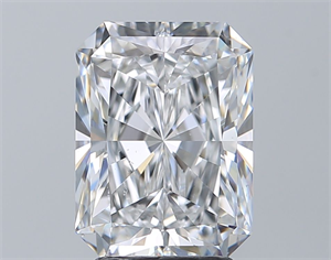Picture of Natural Diamond 3.04 Carats, Radiant with  Cut, D Color, SI1 Clarity and Certified by GIA