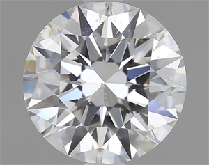 Picture of Natural Diamond 1.00 Carats, Round with Excellent Cut, D Color, SI2 Clarity and Certified by GIA