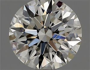 Picture of Natural Diamond 0.90 Carats, Round with Excellent Cut, I Color, VS1 Clarity and Certified by GIA