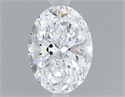 Diamante Natural 0.62 quilates, Ovalado , Color D, claridad VVS2 y certificado GIA