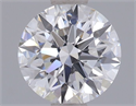 Lab Grown Diamond 1.03 Carats, Round with Ideal Cut, D Color, VS1 Clarity and Certified by IGI