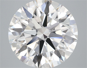 Picture of Lab Grown Diamond 5.09 Carats, Round with Ideal Cut, F Color, VS1 Clarity and Certified by IGI