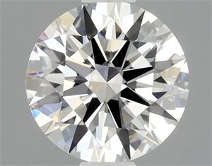 Picture of Natural Diamond 0.50 Carats, Round with Excellent Cut, H Color, VS1 Clarity and Certified by GIA
