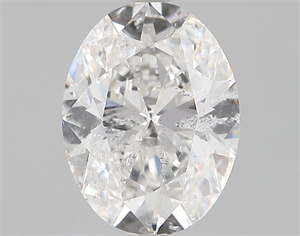 Picture of Natural Diamond 1.01 Carats, Oval with  Cut, F Color, I1 Clarity and Certified by GIA