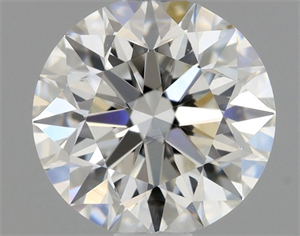 Picture of Natural Diamond 0.76 Carats, Round with Excellent Cut, G Color, VVS2 Clarity and Certified by GIA