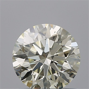 Picture of Natural Diamond 0.75 Carats, Round with Excellent Cut, K Color, VS1 Clarity and Certified by IGI
