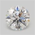 Lab Grown Diamond 1.02 Carats, Round with Ideal Cut, D Color, VVS1 Clarity and Certified by IGI