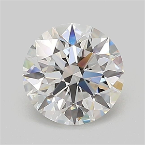 Picture of Lab Grown Diamond 1.02 Carats, Round with Ideal Cut, D Color, VVS1 Clarity and Certified by IGI