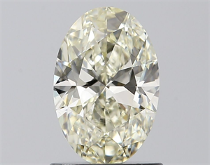Picture of Natural Diamond 1.00 Carats, Oval with  Cut, M Color, VS1 Clarity and Certified by GIA