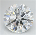 Del inventario de diamantes de laboratorio, 3.19 quilates, Redondo , Color D, claridad FL y certificado IGI