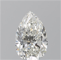 Natural Diamond 0.71 Carats, Pear with  Cut, I Color, VS2 Clarity and Certified by GIA