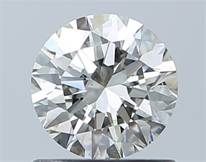 Picture of Natural Diamond 0.70 Carats, Round with Excellent Cut, I Color, SI1 Clarity and Certified by GIA