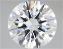 Lab Grown Diamond 4.92 Carats, Round with Excellent Cut, D Color, VS1 Clarity and Certified by IGI