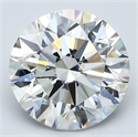 Diamante Natural 5.10 quilates, Redondo , Color G, claridad SI1 y certificado GIA