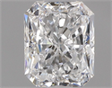 Natural Diamond 0.71 Carats, Radiant with  Cut, E Color, VS1 Clarity and Certified by GIA
