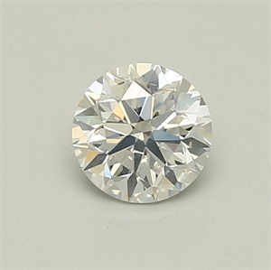 Picture of Natural Diamond 0.71 Carats, Round with Very Good Cut, F Color, I1 Clarity and Certified by GIA