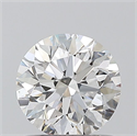 Natural Diamond 0.90 Carats, Round with Very Good Cut, E Color, SI1 Clarity and Certified by GIA