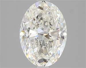 Picture of Natural Diamond 2.50 Carats, Oval with  Cut, I Color, VS1 Clarity and Certified by GIA
