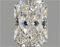 Natural Diamond 0.60 Carats, Radiant with  Cut, I Color, VS1 Clarity and Certified by GIA