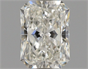 Natural Diamond 0.60 Carats, Radiant with  Cut, I Color, VS1 Clarity and Certified by GIA