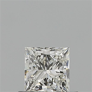 Foto Diamante Natural 0.51 quilates, Princesa , Color H, claridad IF y certificado GIA de