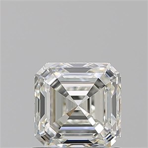 Foto Diamante Natural 1.02 quilates, Asscher , Color J, claridad IF y certificado GIA de