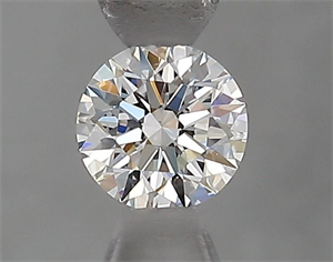 Picture of Natural Diamond 0.40 Carats, Round with Excellent Cut, D Color, VS1 Clarity and Certified by GIA