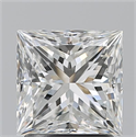 Diamante Natural 1.90 quilates, Princesa , Color H, claridad VVS2 y certificado GIA