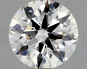 Foto Diamante Natural 0.57 quilates, Redondo , Color H, claridad IF y certificado GIA de