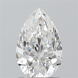 Foto Diamante Natural 1.01 quilates, De pera , Color F, claridad SI2 y certificado GIA de
