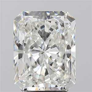 Foto Diamante Natural 3.50 quilates, Radiante , Color H, claridad SI2 y certificado GIA de