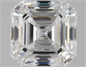 Diamante Natural 1.70 quilates, Asscher , Color D, claridad VVS2 y certificado GIA